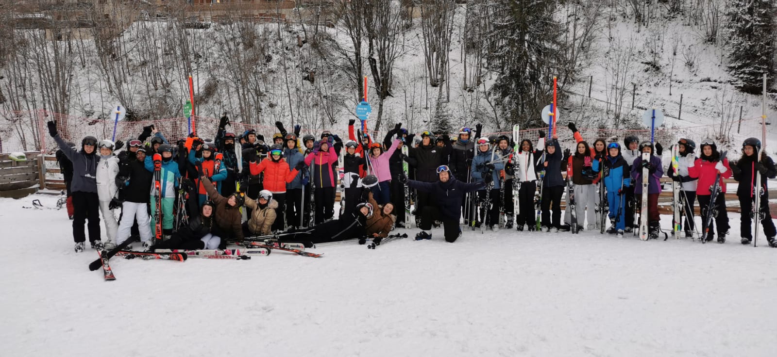 Voyage au ski de nos élèves de 4e et de 3e – Janvier 2023