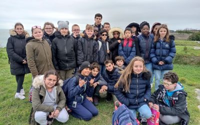 Voyage à Belle Île en Mer pour nos classes de 6e sur le thème de l’écriture