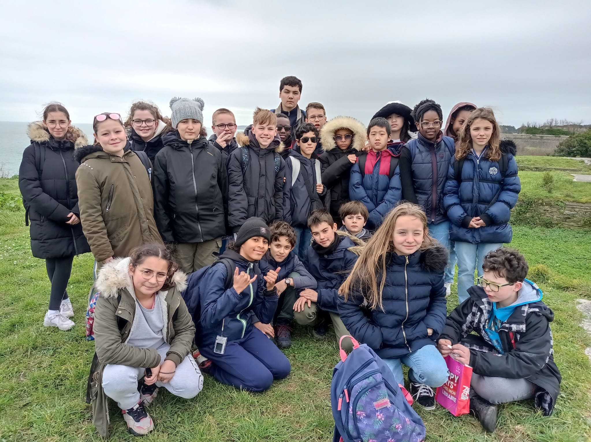 <strong>Voyage à Belle Île en Mer pour nos classes de 6e sur le thème de l&rsquo;écriture</strong>