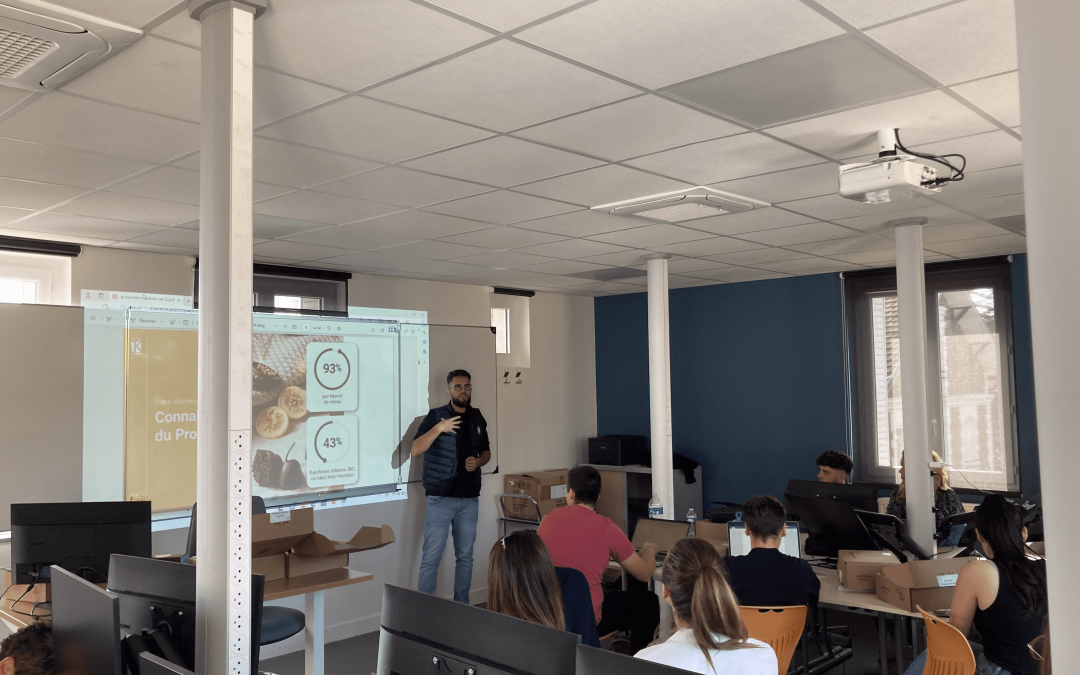 Une intervention professionnelle chez les BTS NDRC !