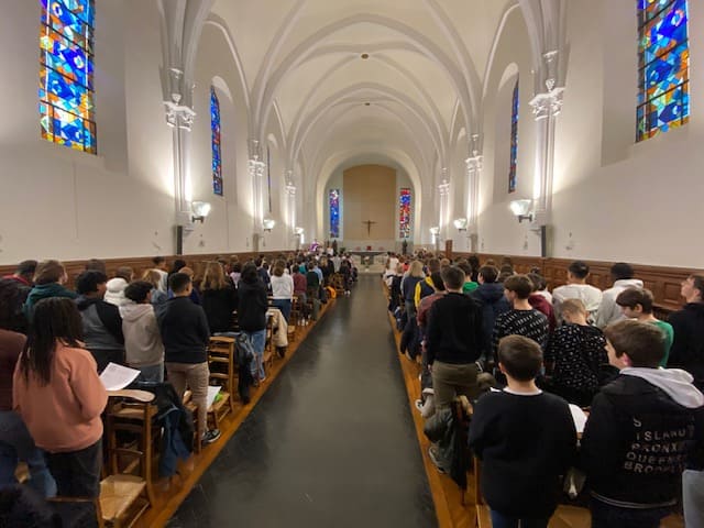 La messe de l’avent à Jeanne d’Arc