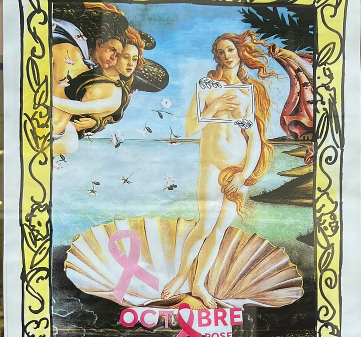 Les 1MCVA du Lycée Sainte Agnès s’engagent pour Octobre Rose !
