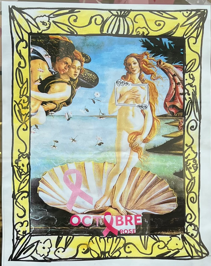 Les 1MCVA du Lycée Sainte Agnès s’engagent pour Octobre Rose !
